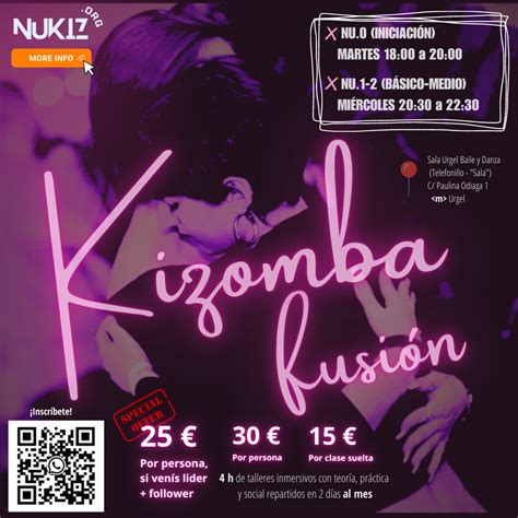 clases de kizomba madrid|Kizomba en Madrid